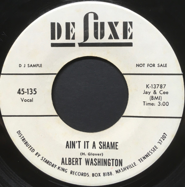 Album herunterladen Albert Washington - Somewhere Down The Line Aint It A Shame