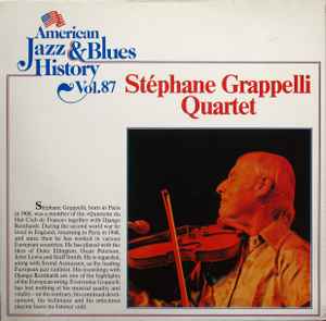 Stéphane Grappelli - Stephane Grappelli Quartet album cover