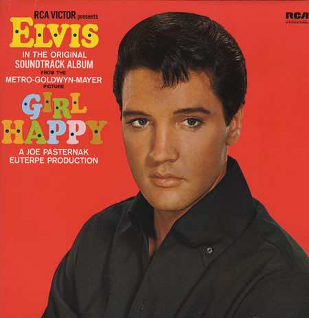 Обложка конверта виниловой пластинки Elvis Presley - Girl Happy