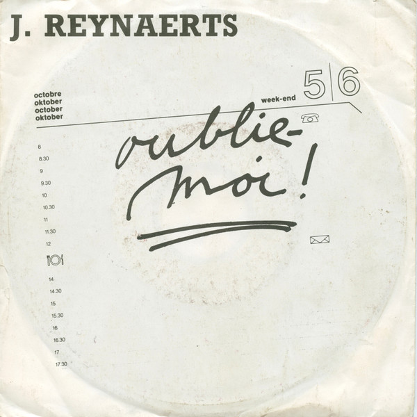 ladda ner album J Reynaerts - Oublie Moi