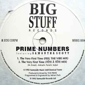 Prime Numbers Featuring Samantha Scott - The Very First Time