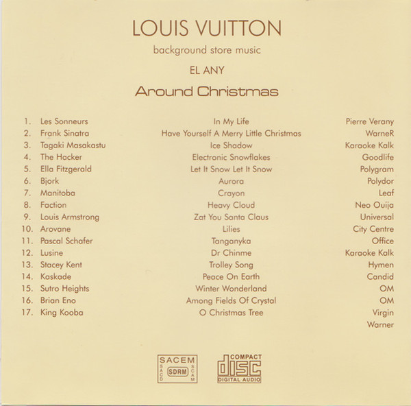 last ned album Download Various - Louis Vuitton Background Store Music Around Christmas album