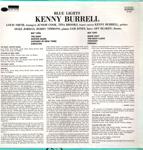 ladda ner album Kenny Burrell - Blue Lights Vol 2