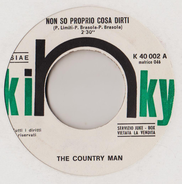Album herunterladen The Country Man - Non So Proprio Cosa Dirti