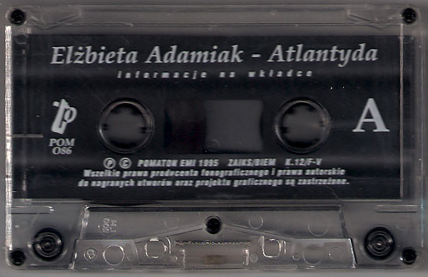 last ned album Elżbieta Adamiak - Atlantyda