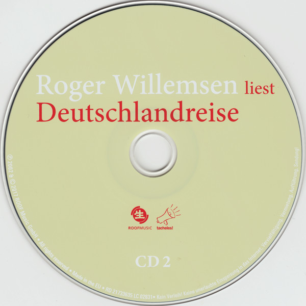 Album herunterladen Roger Willemsen - Deutschlandreise