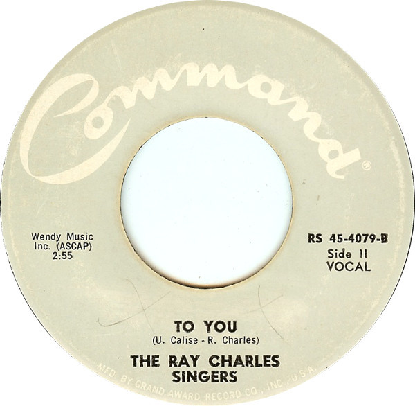 baixar álbum The Ray Charles Singers - One Of Those Songs To You