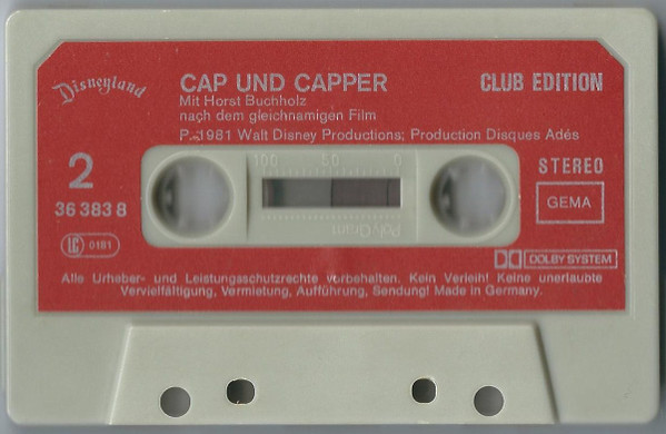 last ned album Petra SchmidtDecker - Walt Disney Cap Und Capper Zwei Freunde Auf Acht Pfoten