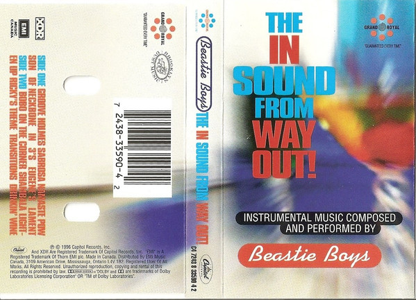 Beastie Boys – The In Sound From Way Out! (1996, Cassette) - Discogs