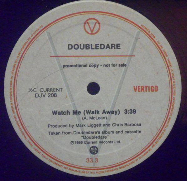 last ned album Doubledare - Watch Me Walk Away