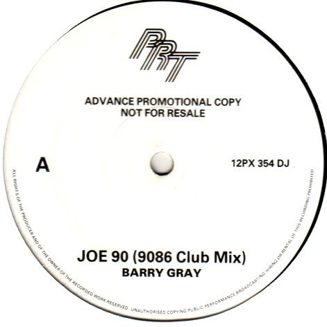 The Barry Gray Orchestra – Joe 90 (Joe 9086 Club Mix) (1986, Vinyl 