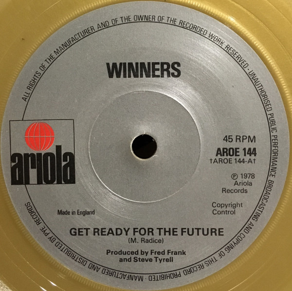 Winners – Get Ready For The Future (1978, Vinyl) - Discogs