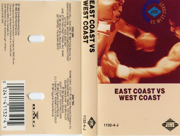 East Coast vs. West Coast (1988, CD) - Discogs