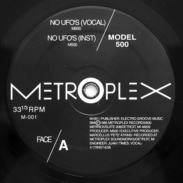 Model 500 – No UFO's (Vinyl) - Discogs