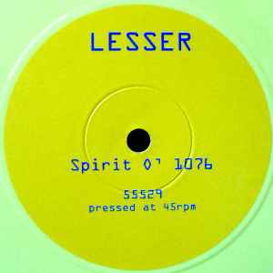 Lesser - Split EP album cover