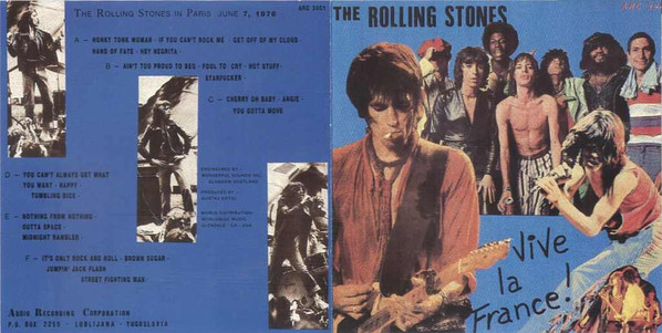 The Rolling Stones - Vive la France! | Releases | Discogs
