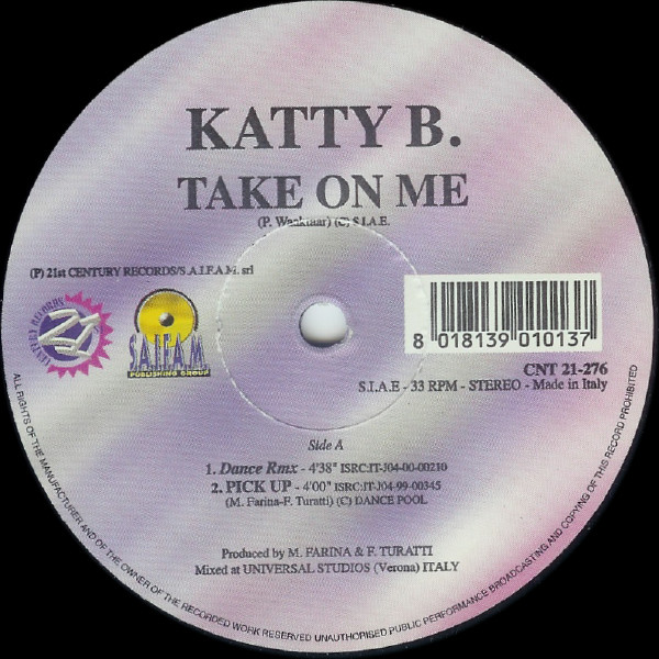 last ned album Katty B - Take On Me