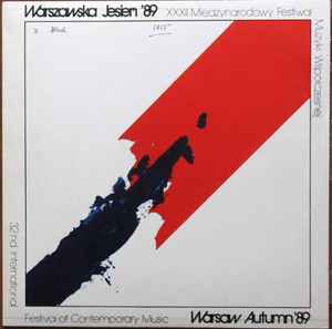 Andrzej Krzanowski - Warszawska Jesień - 1989 - Warsaw Autumn, Kronika Dźwiękowa - (3) - Sound Chronicle  album cover