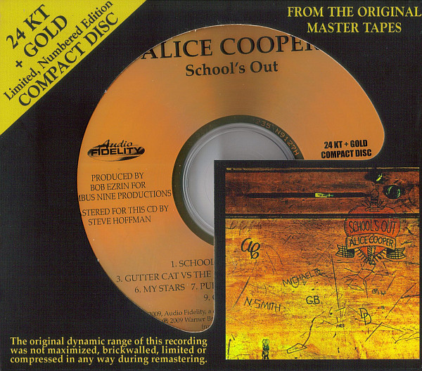 Alice Cooper – School's Out (2009, CD) - Discogs