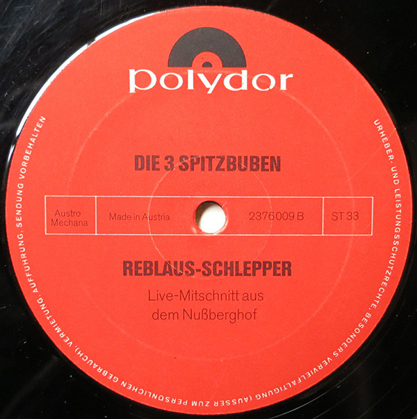 télécharger l'album Die 3 Spitzbuben - Reblaus Schlepper