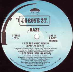 Raze - Let The Music Move U album cover