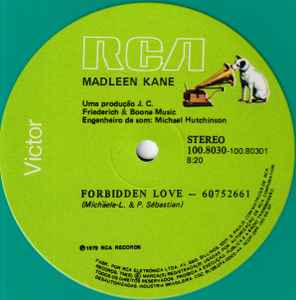 Madleen Kane – Forbidden Love / You And I (1979, Green, Vinyl