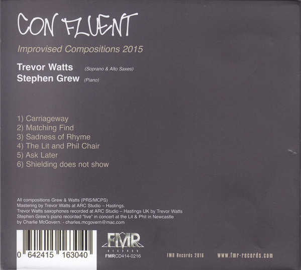 descargar álbum Stephen Grew, Trevor Watts - Con Fluent