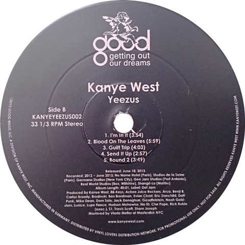 Kanye West – Yeezus (2013, Vinyl) - Discogs