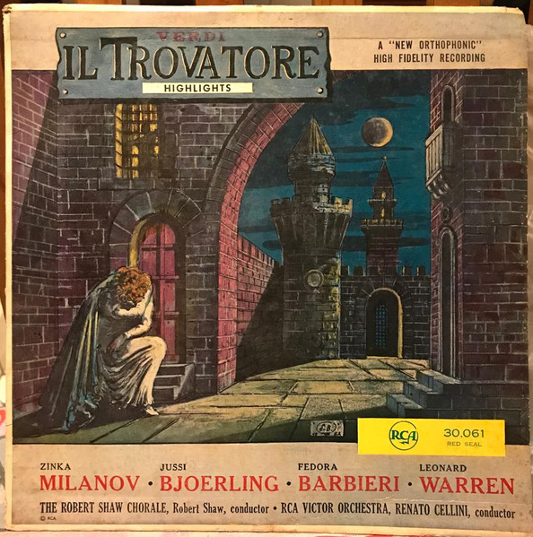 Giuseppe Verdi / Björling · Milanov · Warren · RCA Victor