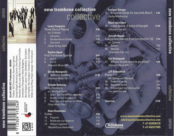 descargar álbum New Trombone Collective - Collective