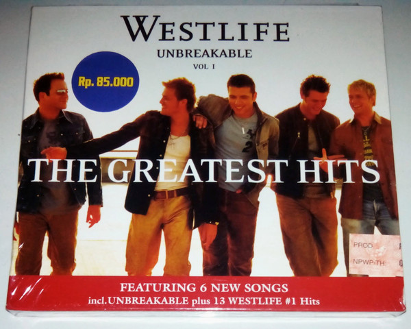 Westlife - Unbreakable - The Greatest Hits Vol. 1 | Releases | Discogs