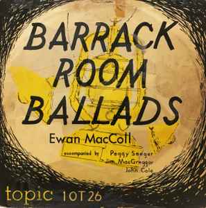 Ewan MacColl - Barrack-Room Ballads album cover