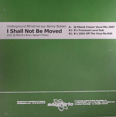 Album herunterladen Underground Ministries Feat Kenny Bobien - I Shall Not Be Moved