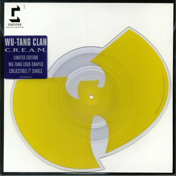 WU-TANG CLAN - C.R.E.A.M. / DA MYSTERY OF CHESSBOXIN - HIP HOP RAP SINGLE