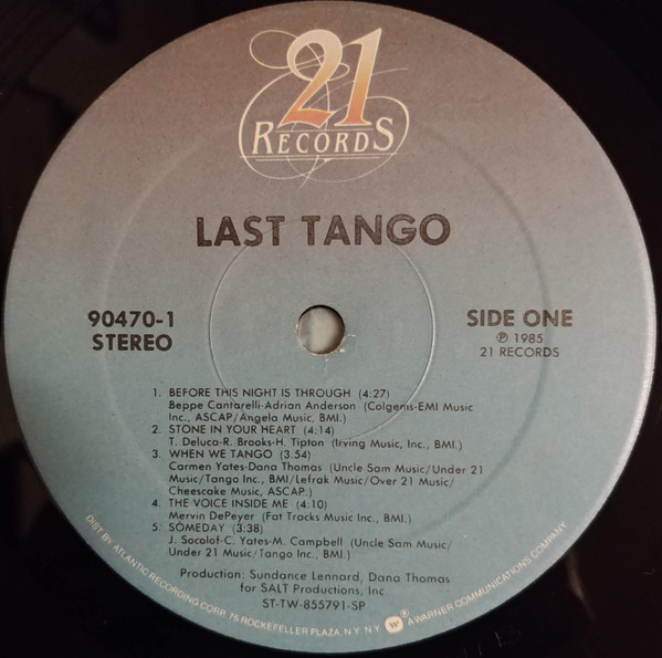 descargar álbum Last Tango - Last Tango