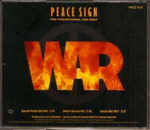 war peace sign