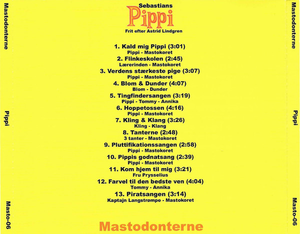 ladda ner album Mastodonterne - Pippi