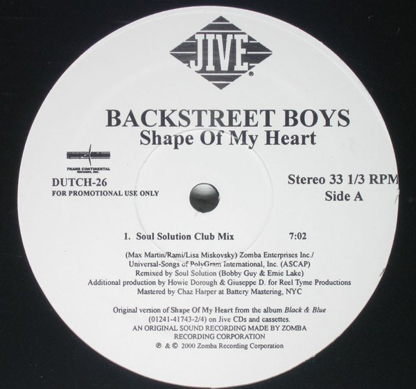 Backstreet Boys - Shape Of My Heart (Official HD Video) 