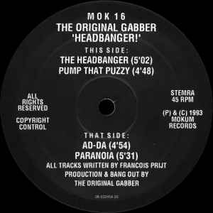 Headbanger! - The Original Gabber