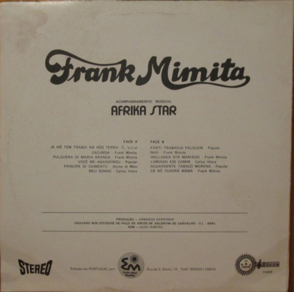 last ned album Frank Mimita - Ja Nõ Tem Traboi Nã Nõs Terra