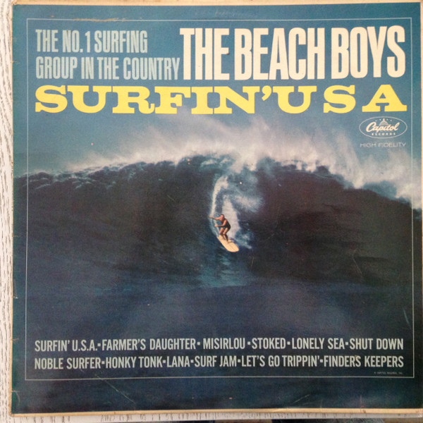 The Beach Boys – Surfin' USA (1980, Vinyl) - Discogs