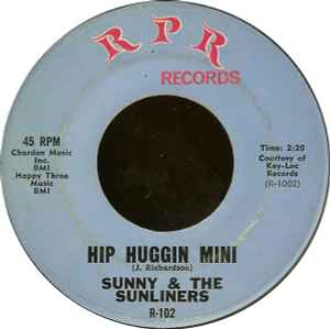 Sunny & The Sunliners - Hip Huggin Mini / My Dream album cover