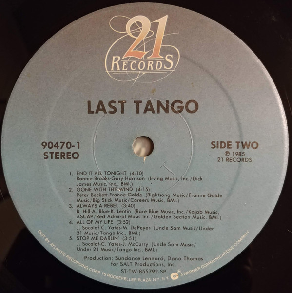 baixar álbum Last Tango - Last Tango
