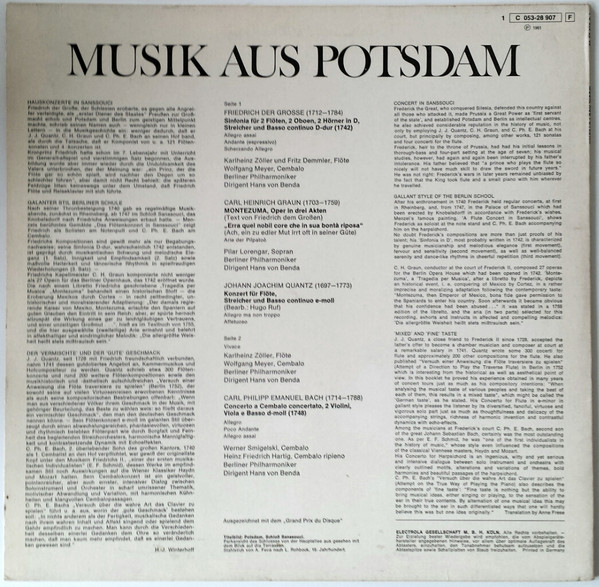 télécharger l'album Various - Musik aus Potsdam