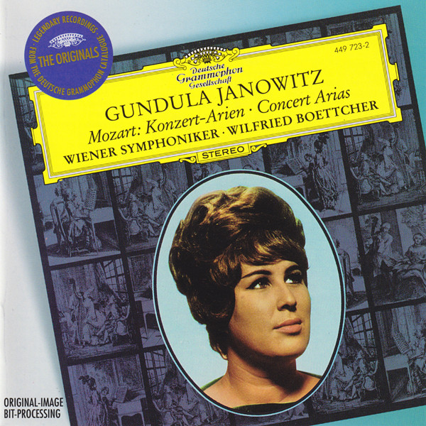 W.-A. Mozart - Gundula Janowitz – Airs De Concert Pour Soprano 