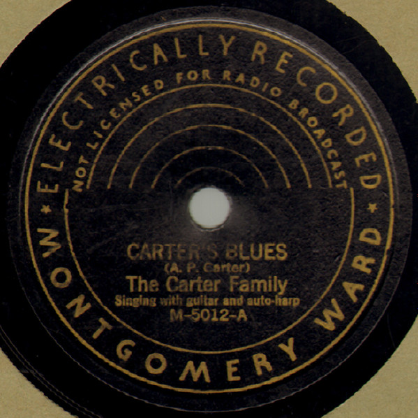 baixar álbum The Carter Family - Carters Blues The Lovers Farewell