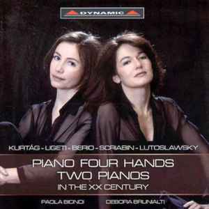 György Kurtág - Piano Four Hands / Two Pianos In The XX Century album cover