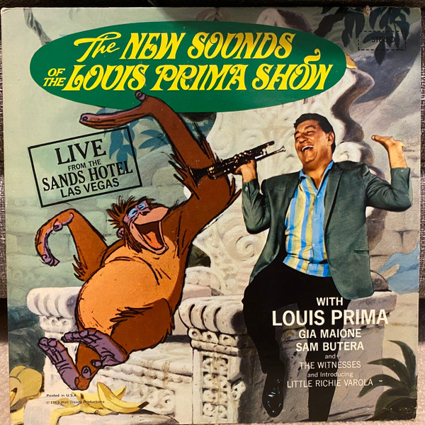 Vinyl Album - Louis Prima And Keely Smith With Sam Butera And The Witnesses  - Hey Boy! Hey Girl! Music From The Soundtrack Of The Columbia Picture -  Capitol - France