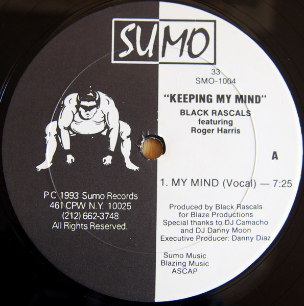 Black Rascals Featuring Roger Harris – Keeping My Mind (1993 