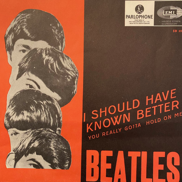 The Beatles – I Should Have Known Better (1969, Large Center Hole 